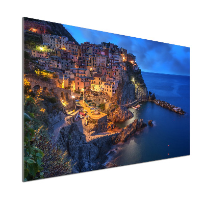 Rivestimento parete cucina modello Manarola, ispirato all'Italia