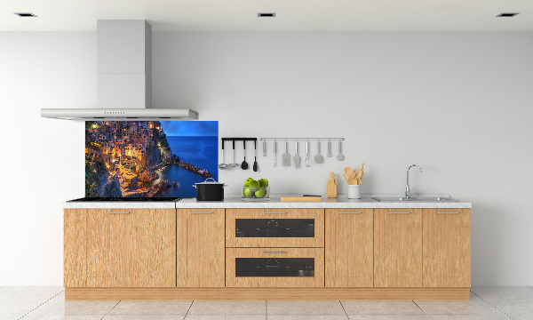 Rivestimento parete cucina modello Manarola, ispirato all'Italia