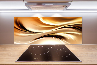 Pannello retrocucina con motivo a onde astratte