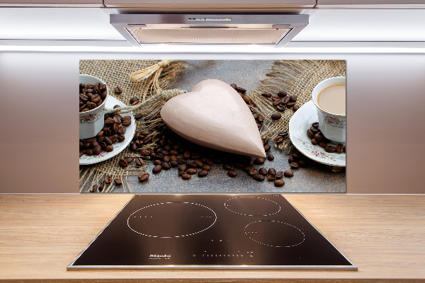 Rivestimento parete cucina in finitura color caffè latte