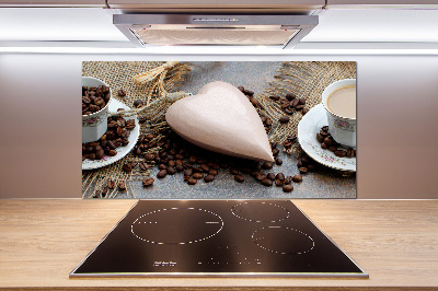 Rivestimento parete cucina in finitura color caffè latte