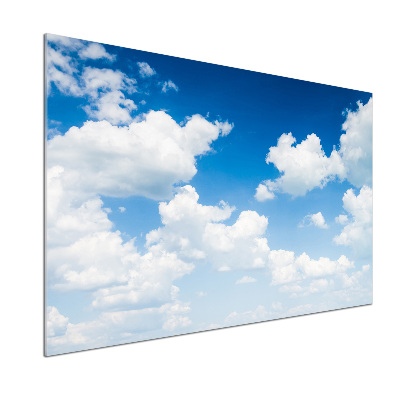 Rivestimento parete cucina con motivo Nuvole nel cielo