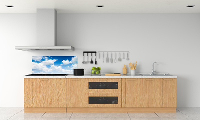 Rivestimento parete cucina con motivo Nuvole nel cielo