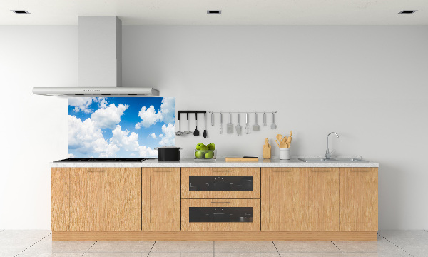 Rivestimento parete cucina con motivo Nuvole nel cielo