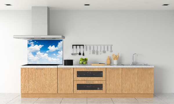 Rivestimento parete cucina con motivo Nuvole nel cielo
