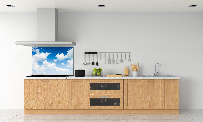 Rivestimento parete cucina con motivo Nuvole nel cielo
