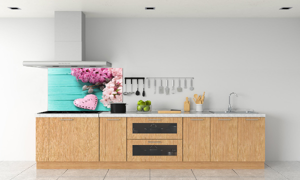 Pannello paraschizzi cucina senza foro per rubinetto