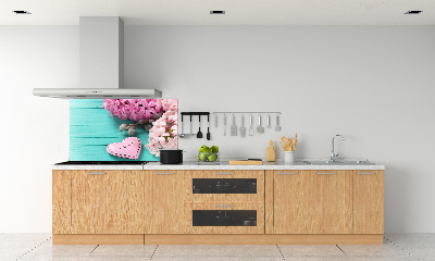 Pannello paraschizzi cucina senza foro per rubinetto