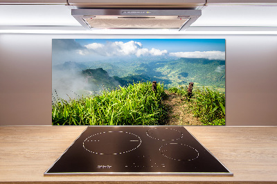 Pannello retrocucina con stampa 