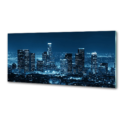 Pannello retrocucina con stampa raffigurante Los Angeles di notte