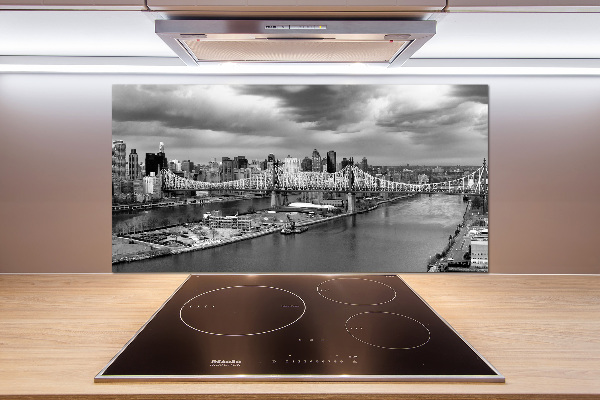 Pannello paraschizzi cucina in stile New York