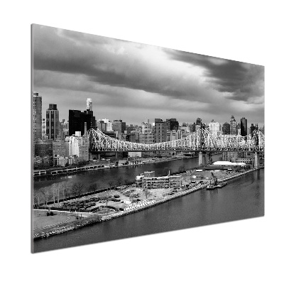 Pannello paraschizzi cucina in stile New York