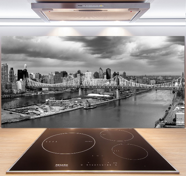 Pannello paraschizzi cucina in stile New York