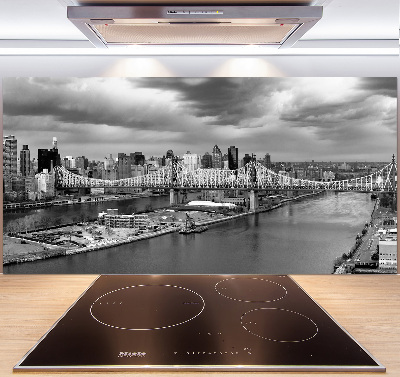 Pannello paraschizzi cucina in stile New York