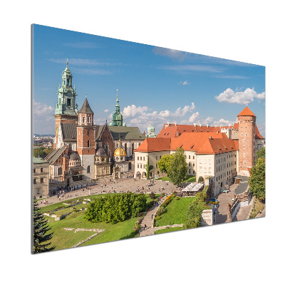 Rivestimento parete cucina con motivo ispirato a Cracovia, Polonia