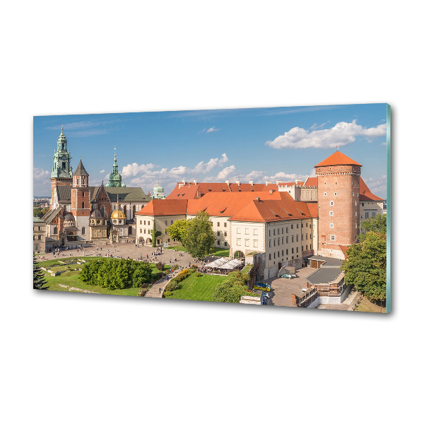 Rivestimento parete cucina con motivo ispirato a Cracovia, Polonia