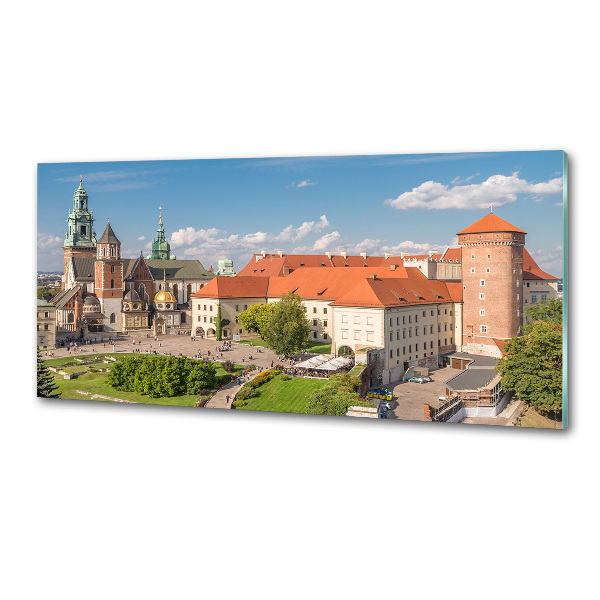 Rivestimento parete cucina con motivo ispirato a Cracovia, Polonia