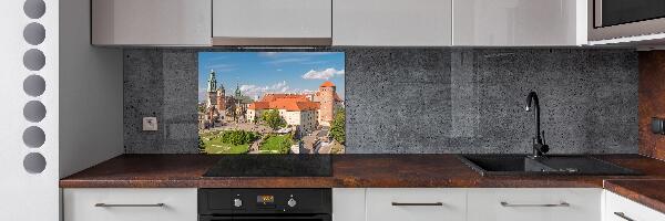 Rivestimento parete cucina con motivo ispirato a Cracovia, Polonia