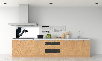 Pannello retrocucina con motivo mucca