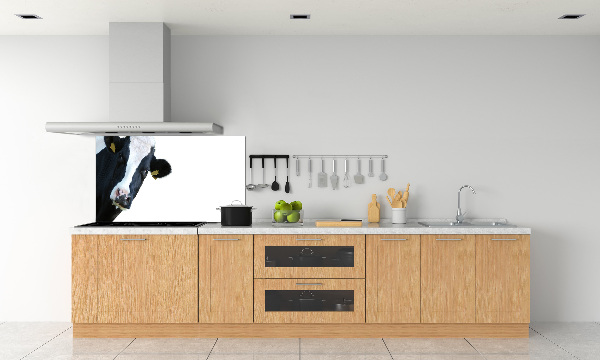 Pannello retrocucina con motivo mucca