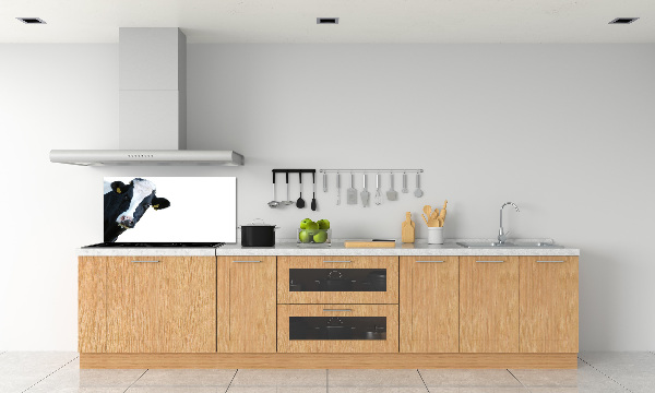 Pannello retrocucina con motivo mucca