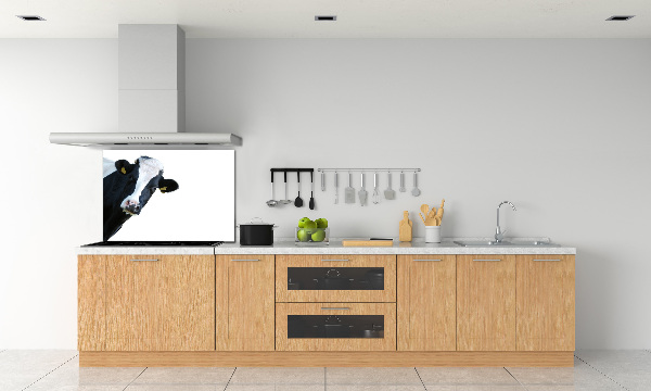 Pannello retrocucina con motivo mucca