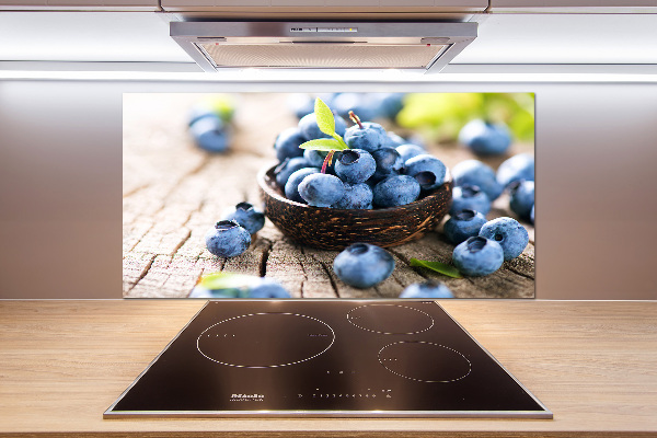 Pannello paraschizzi cucina con motivo ai frutti di bosco