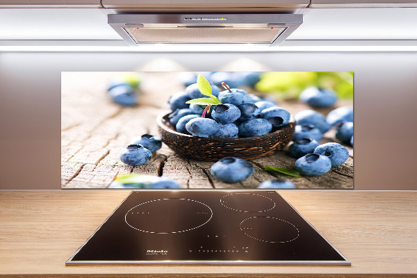 Pannello paraschizzi cucina con motivo ai frutti di bosco