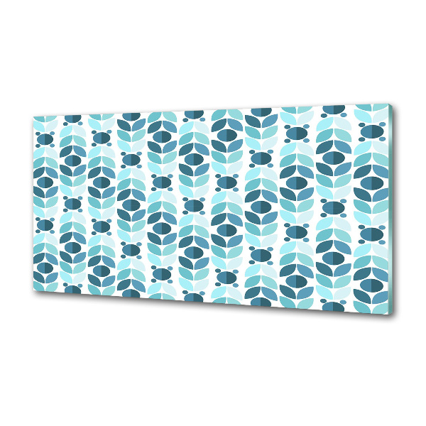 Rivestimento parete cucina con motivo a sfondo geometrico