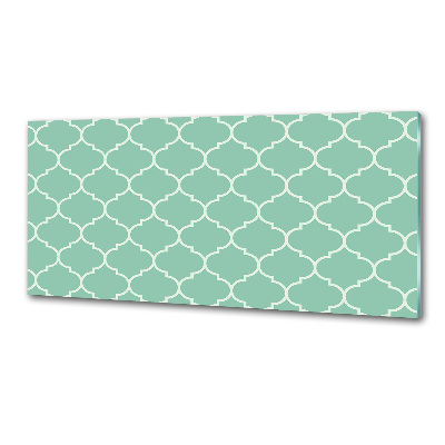 Pannello paraschizzi cucina con motivo in stile marocchino