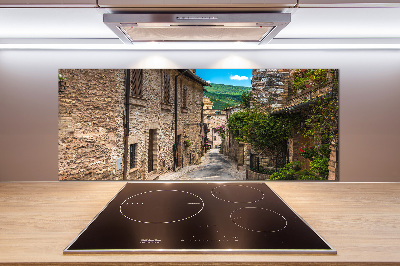 Pannello retrocucina con stampa raffigurante una strada affascinante