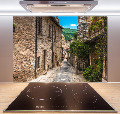Pannello retrocucina con stampa raffigurante una strada affascinante