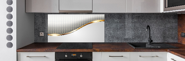 Pannello paraschizzi cucina con motivo a sfondo astratto