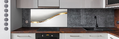 Pannello paraschizzi cucina con motivo a sfondo astratto