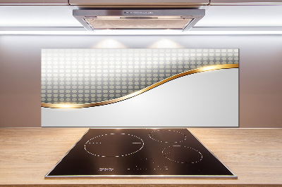 Pannello paraschizzi cucina con motivo a sfondo astratto