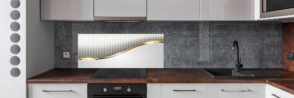 Pannello paraschizzi cucina con motivo a sfondo astratto