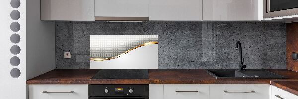 Pannello paraschizzi cucina con motivo a sfondo astratto