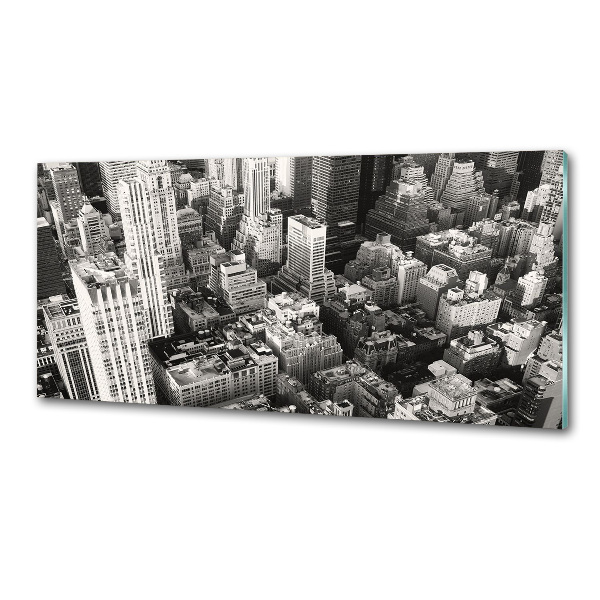 Pannello paraschizzi cucina con stampa della veduta aerea di New York