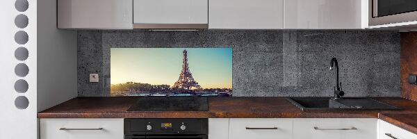 Pannello retrocucina con stampa della Torre Eiffel di Parigi