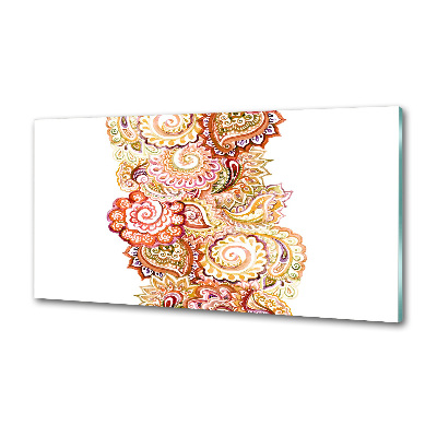 Pannello retrocucina con ornamenti decorativi