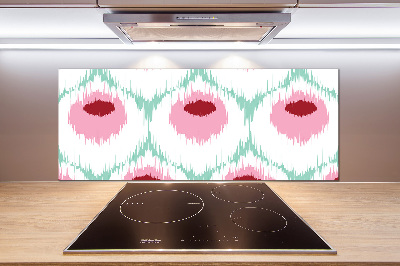 Pannello retrocucina con motivo a pavone