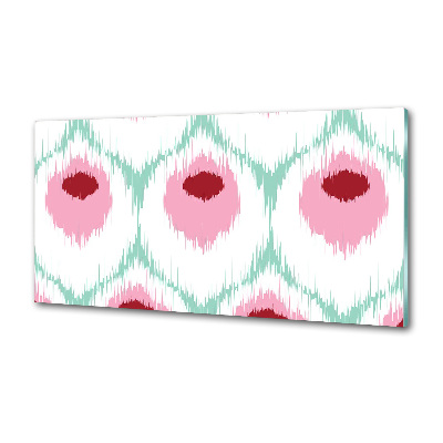 Pannello retrocucina con motivo a pavone