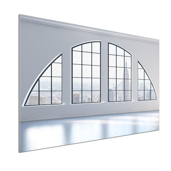 Rivestimento parete cucina per interni spaziosi