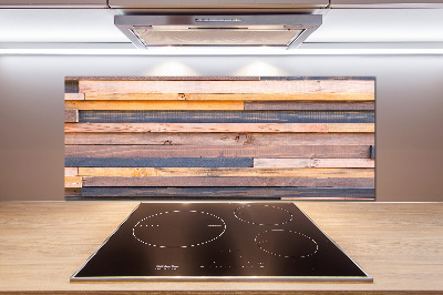 Pannello paraschizzi cucina in legno da parete