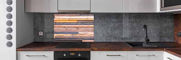 Pannello paraschizzi cucina in legno da parete