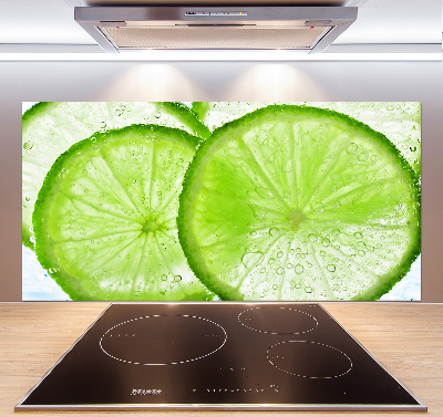 Rivestimento parete cucina con motivo «Lime sott'acqua»