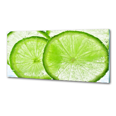 Rivestimento parete cucina con motivo «Lime sott'acqua»