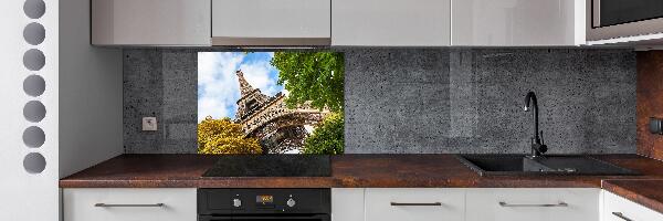 Pannello retrocucina con stampa della Torre Eiffel di Parigi