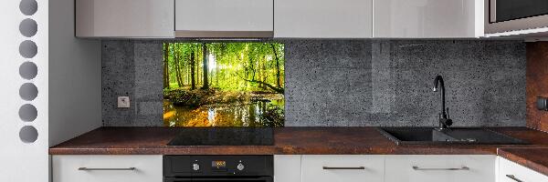 Rivestimento parete cucina con stampa 