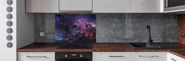 Pannello paraschizzi cucina con motivo Nebulosa
